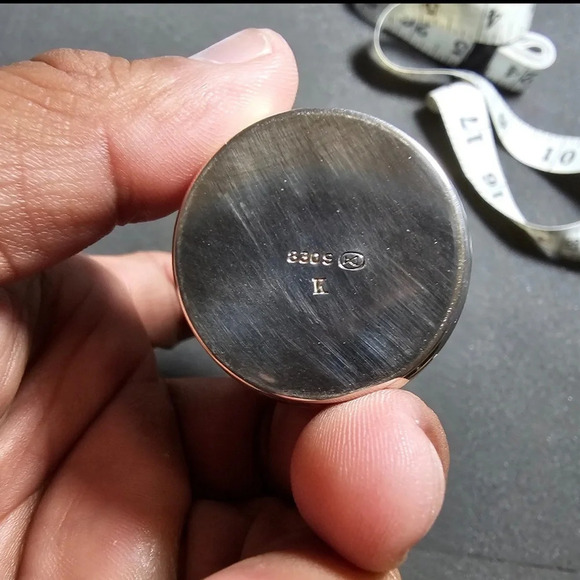 Vintage Norwegian 830S Silver Small Cup Hall Marked On Bottom 33 Grams - Picture 7 of 8